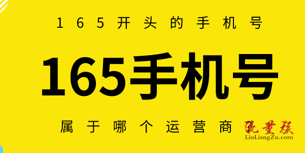 165号段怎么充值