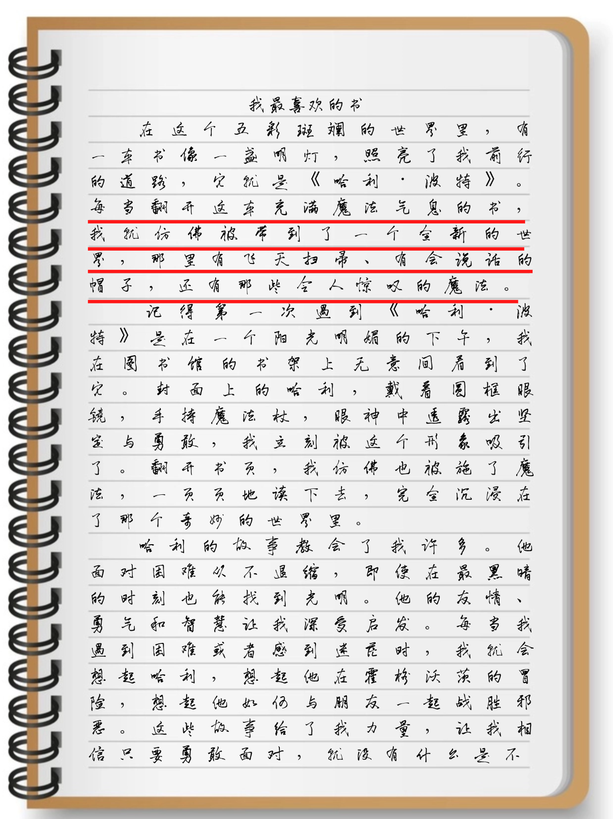 我最喜欢的书刊作文